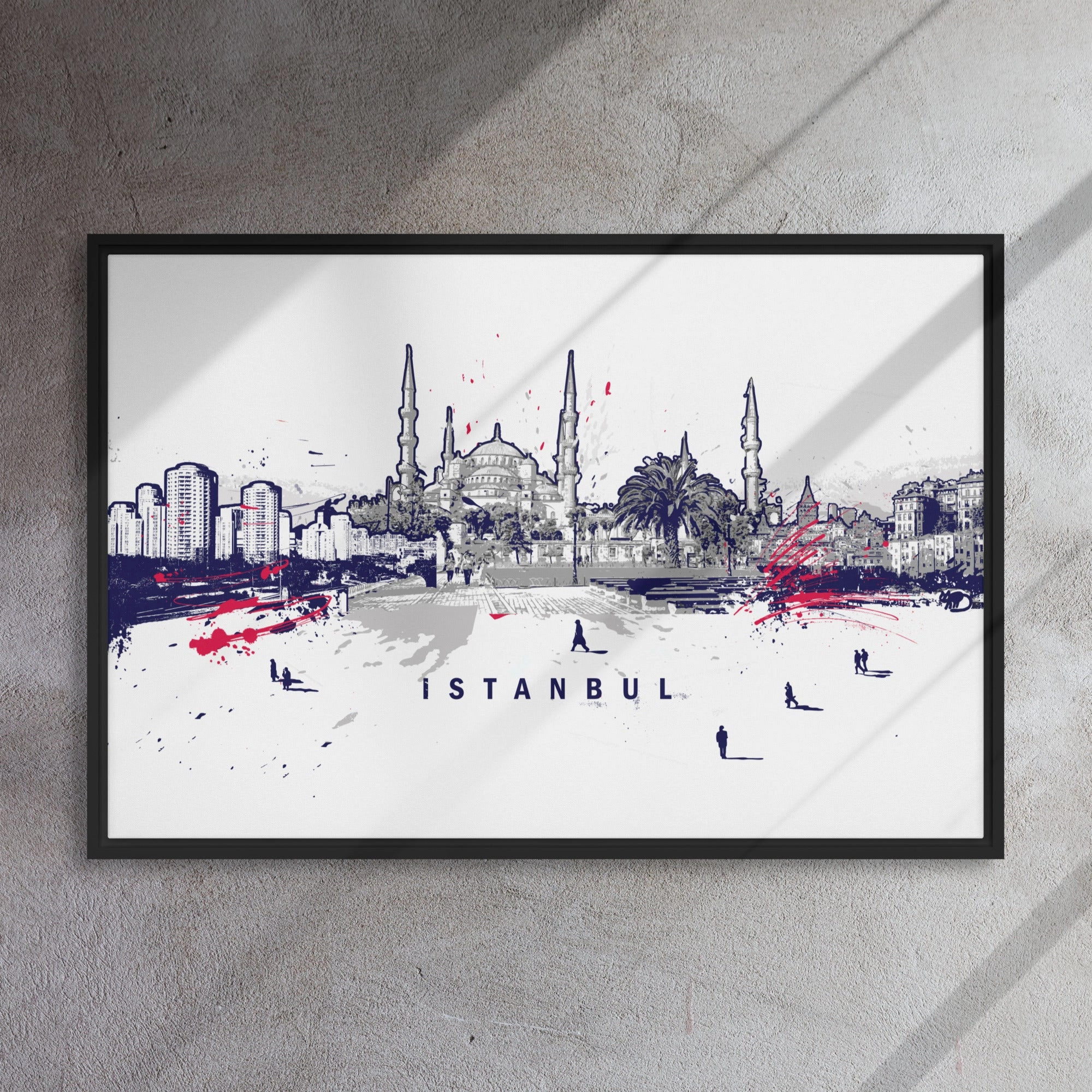 Leinwand - Skyline Istanbul