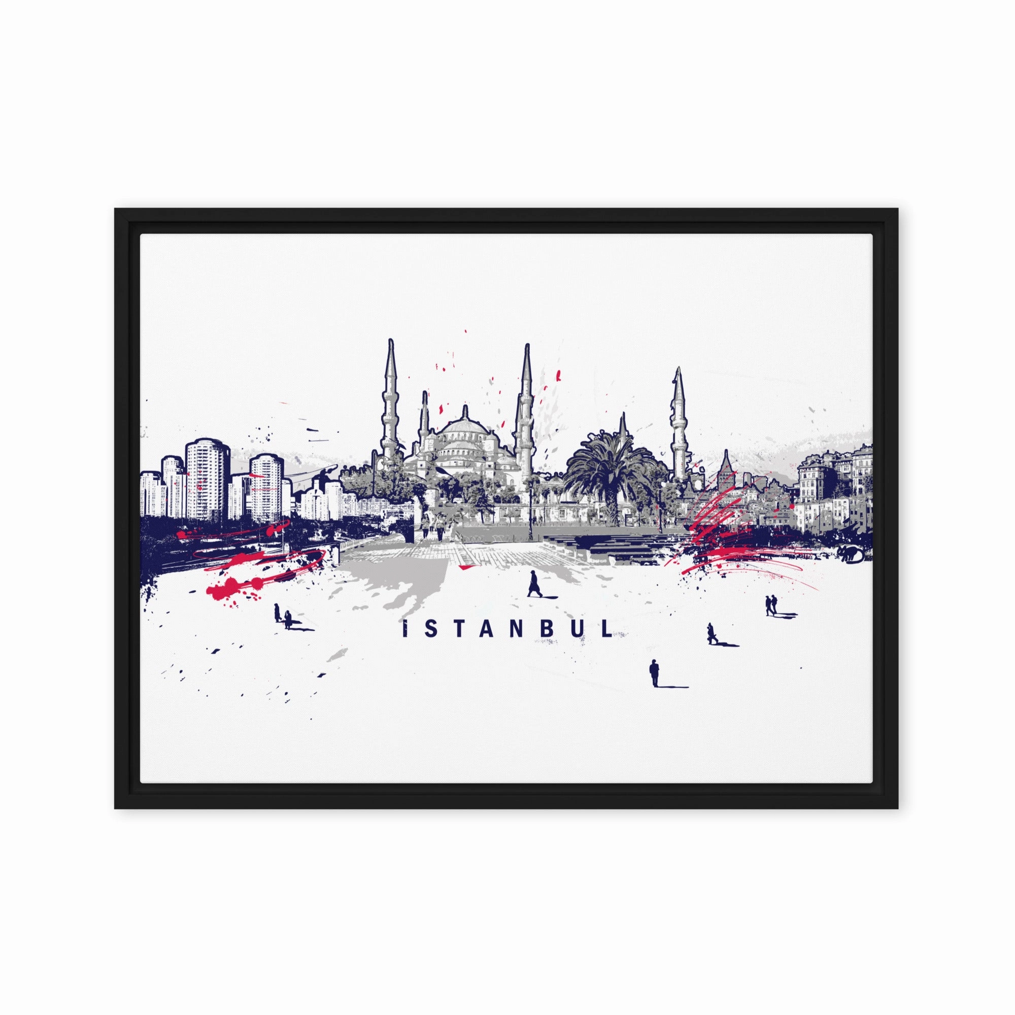 Leinwand - Skyline Istanbul