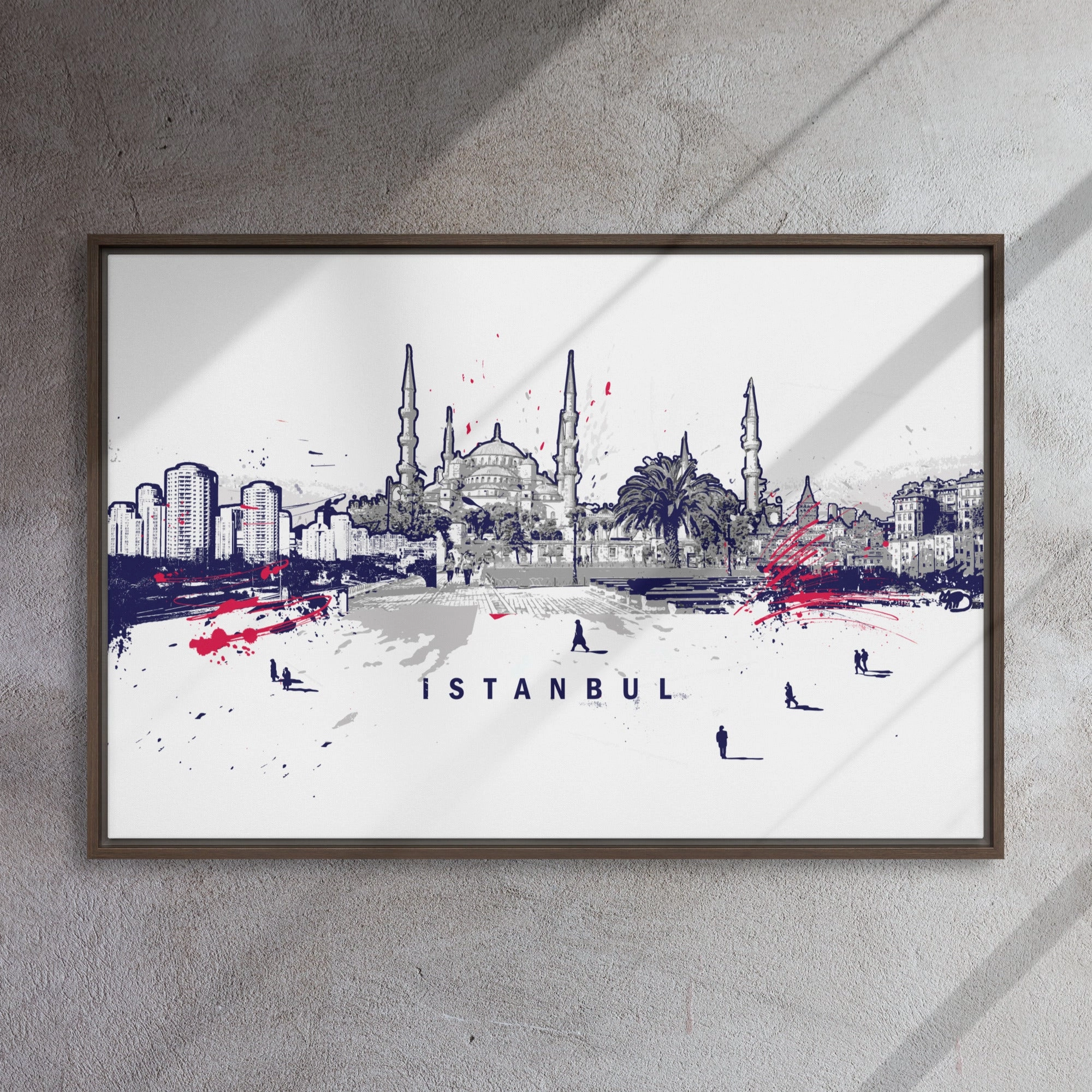 Leinwand - Skyline Istanbul