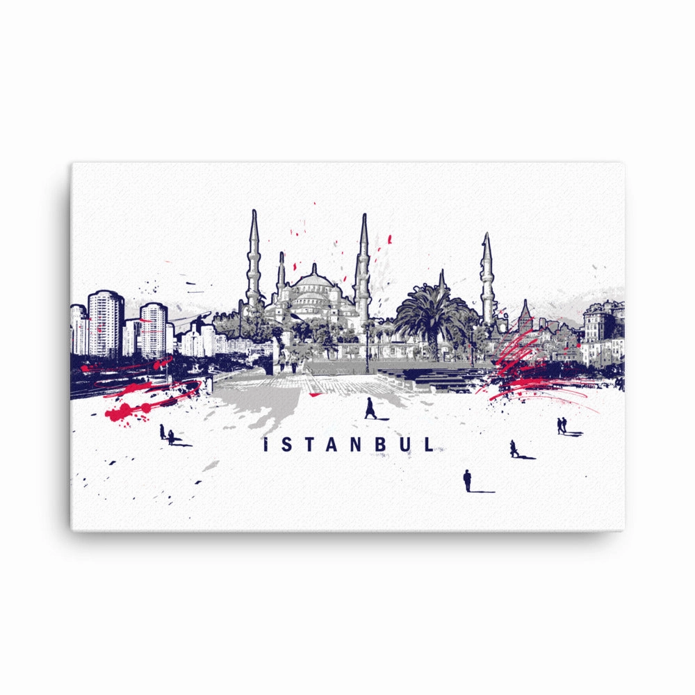 Leinwand - Skyline Istanbul