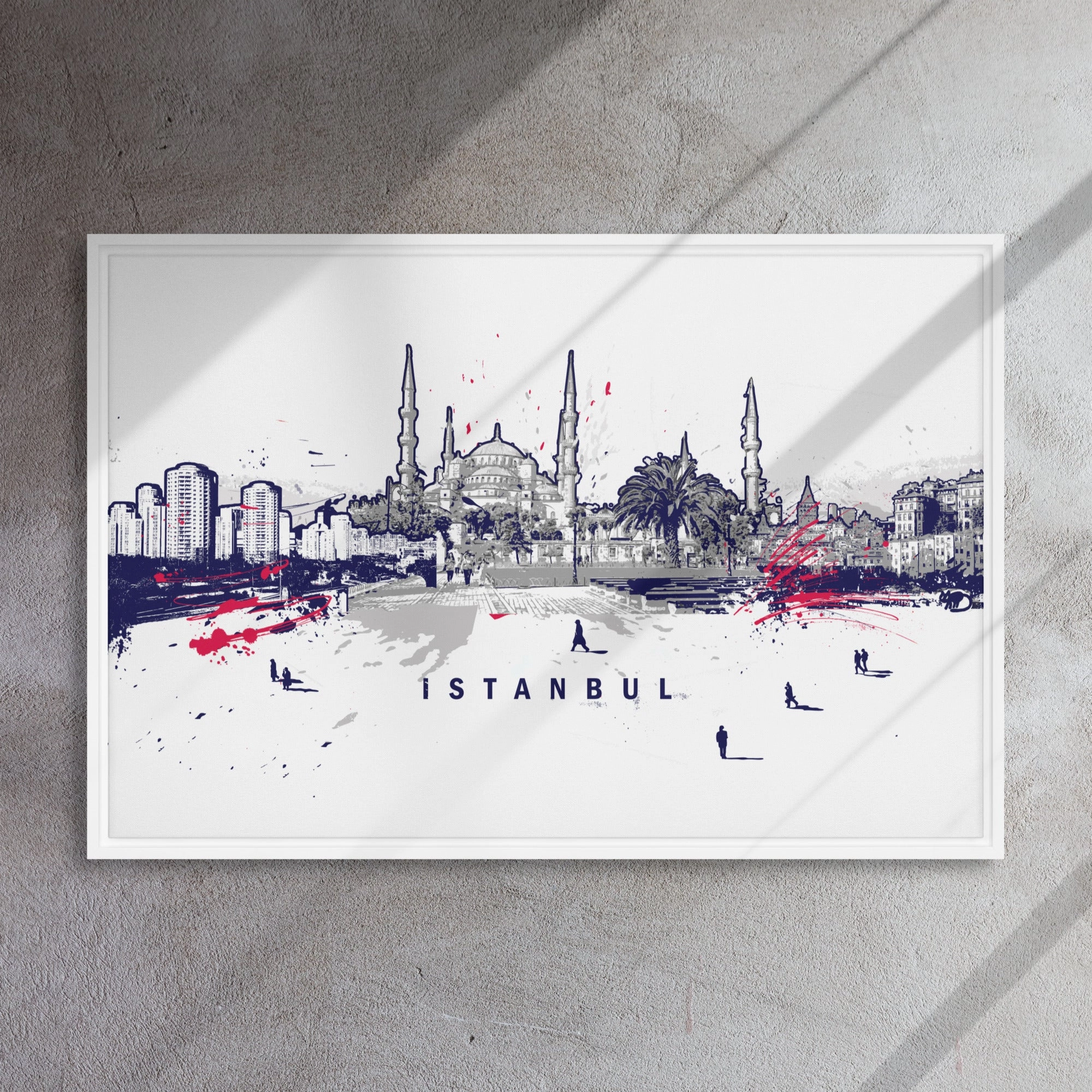 Leinwand - Skyline Istanbul