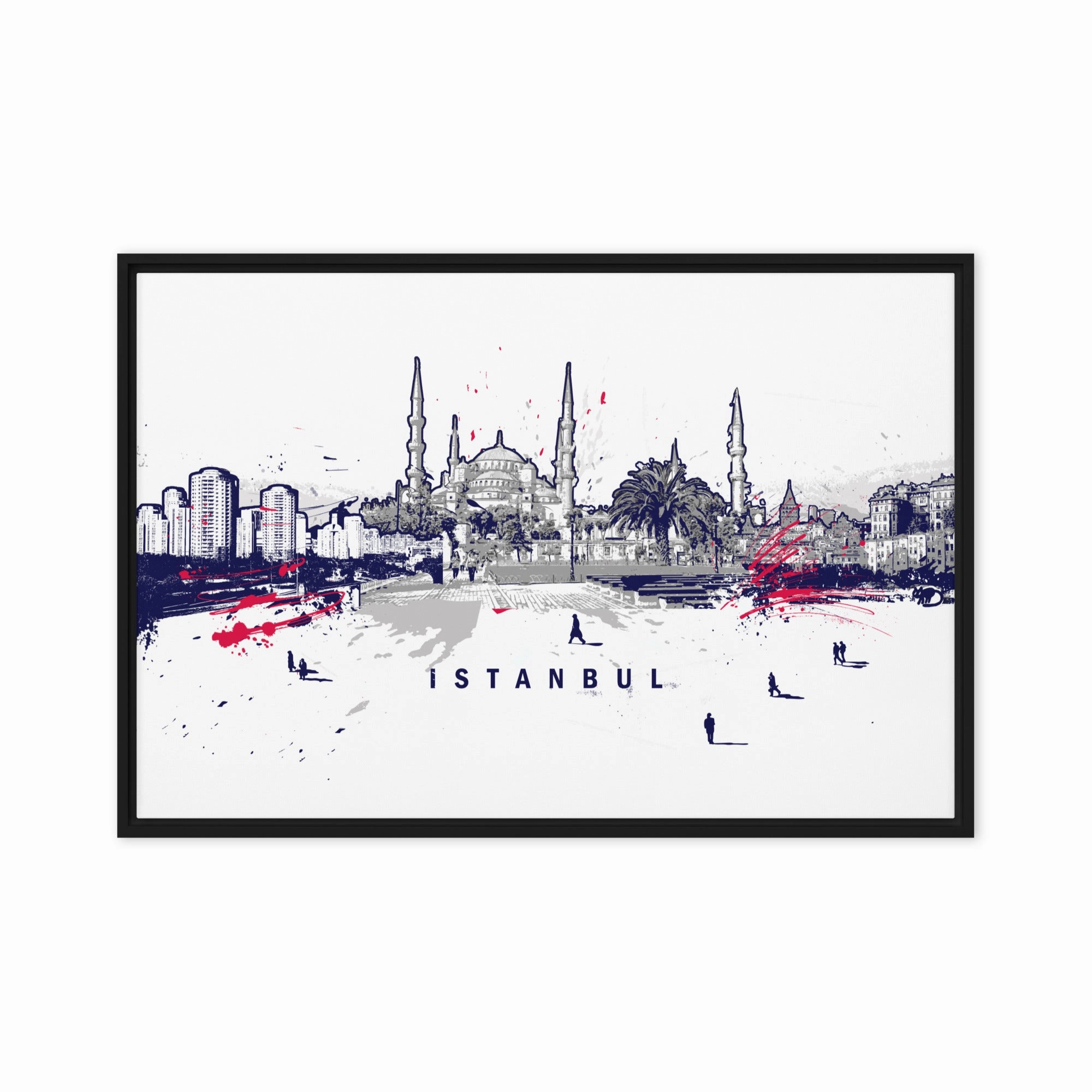 Leinwand - Skyline Istanbul