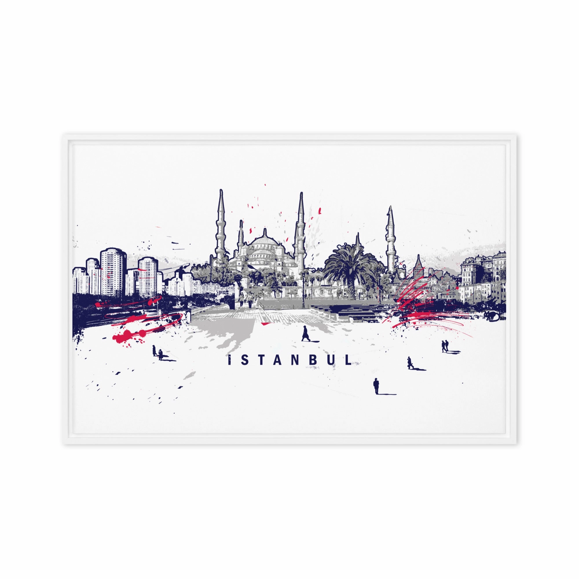 Leinwand - Skyline Istanbul