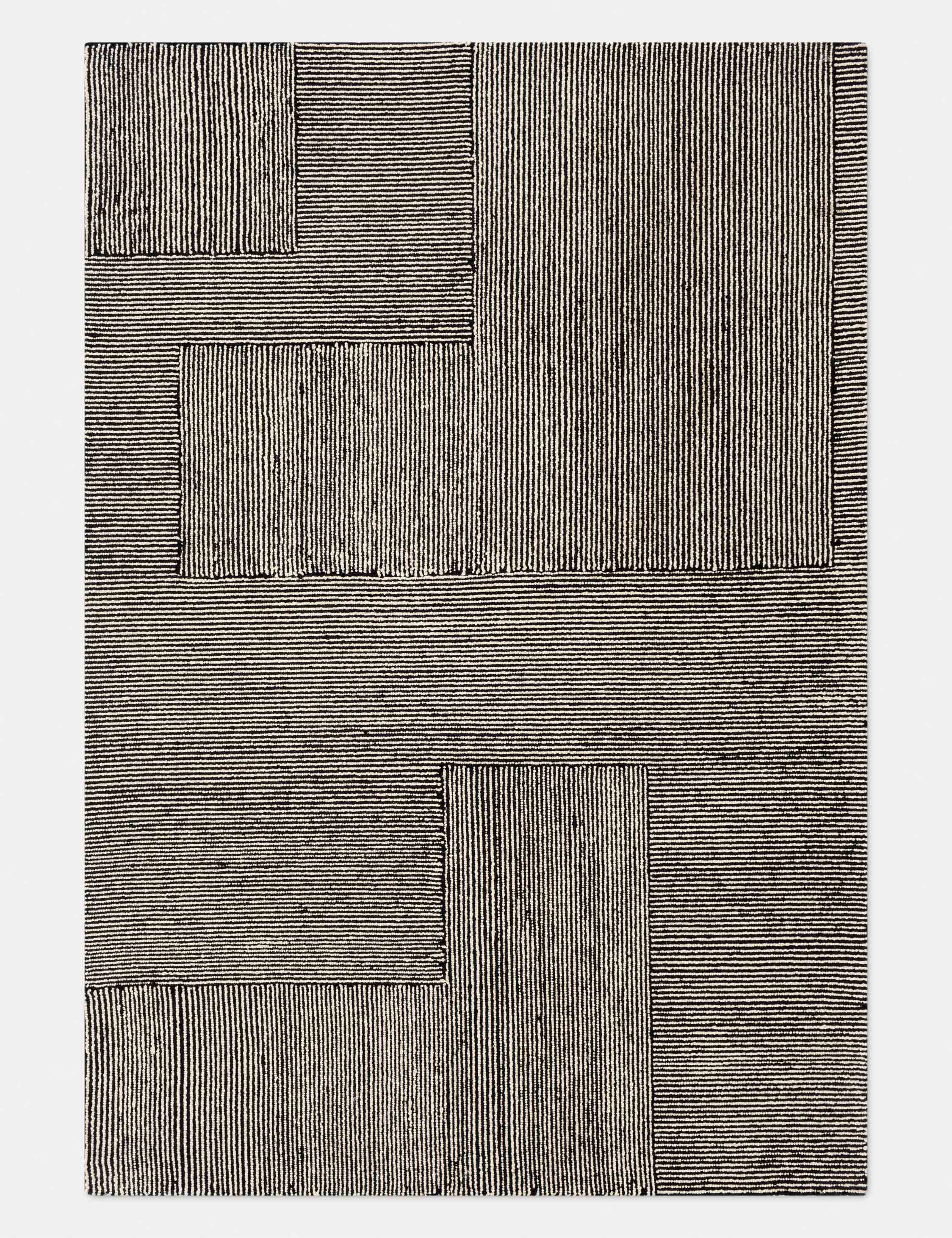 Leota Hand-Tufted Wool Rug trendy fashion rug