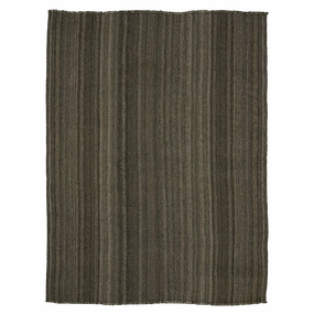Lila 5889 Black minimalist everyday rug