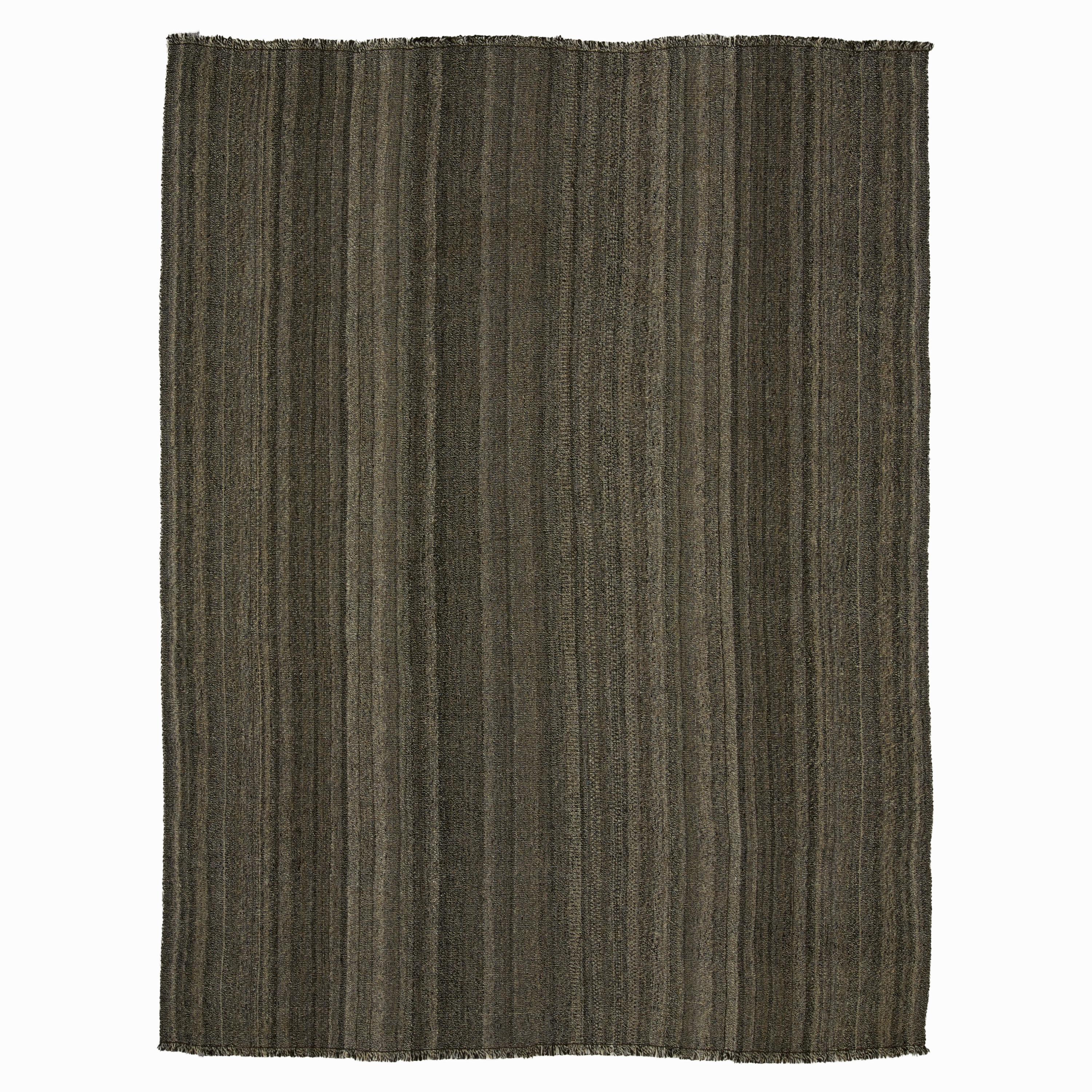 Lila 5889 Black minimalist everyday rug