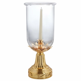 Lilly Hurricane Lamp home display ornament