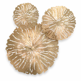 Lily Pad Cluster elegant wall decor