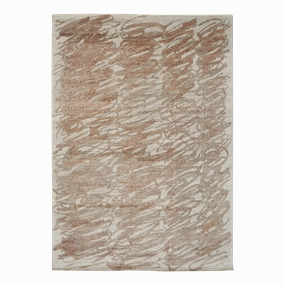 Line 5 Silver minimalist everyday rug