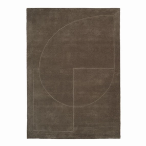 Lineal Poem Rug modern art object