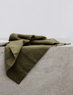 Linen Table Napkins (Set of 4) by Cultiver decorative tabletop item