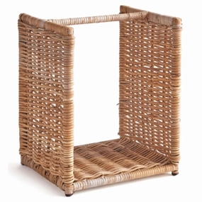 Log Basket home display ornament