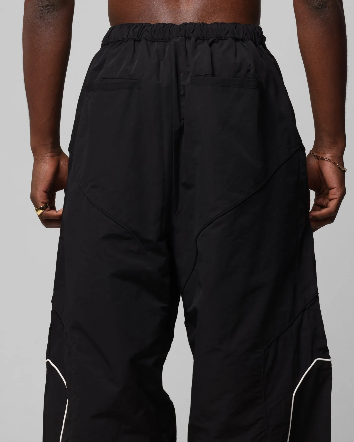 Loiter Motocross Fallschirmhose Schwarz