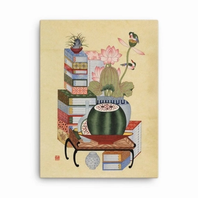 Longing for knowledge - canvas canvas mural art