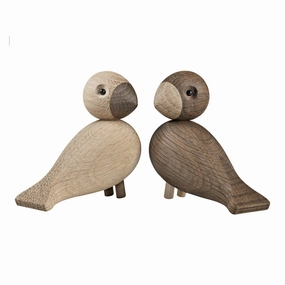 Love Birds - Set of 2 modern art object