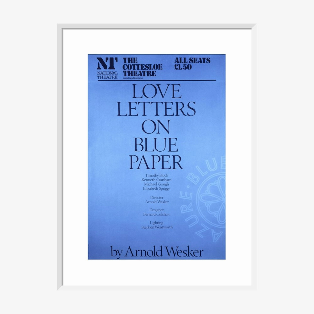Love Letters on Blue Paper 1978 Print