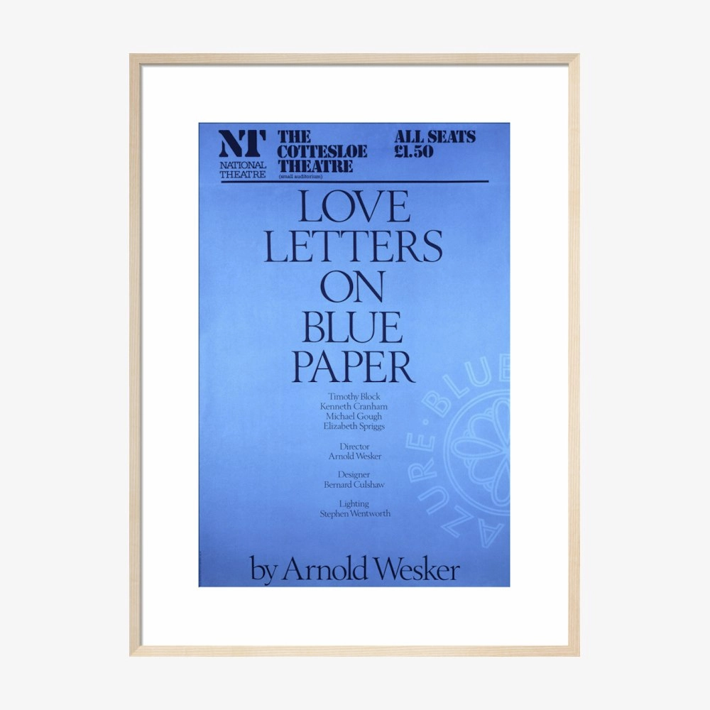 Love Letters on Blue Paper 1978 Print