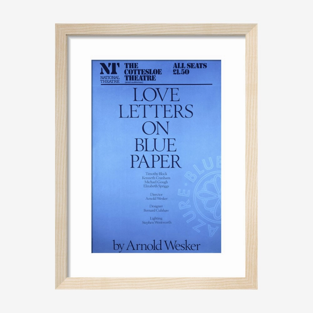 Love Letters on Blue Paper 1978 Print