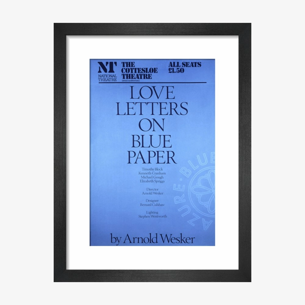 Love Letters on Blue Paper 1978 Print