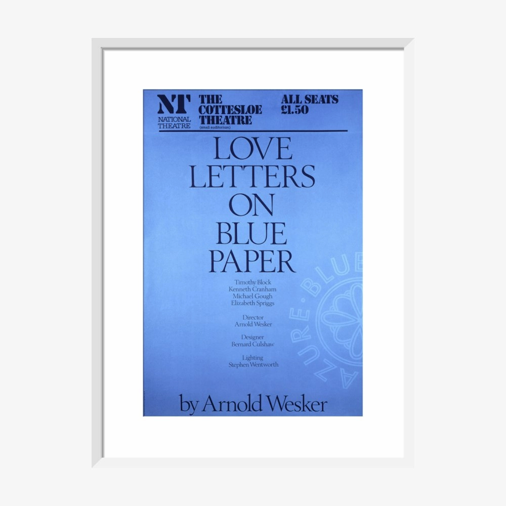 Love Letters on Blue Paper 1978 Print