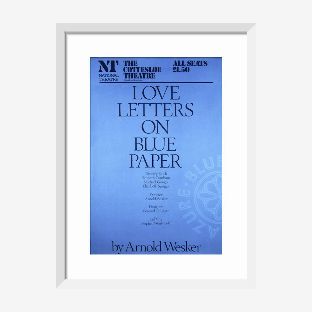 Love Letters on Blue Paper 1978 Print
