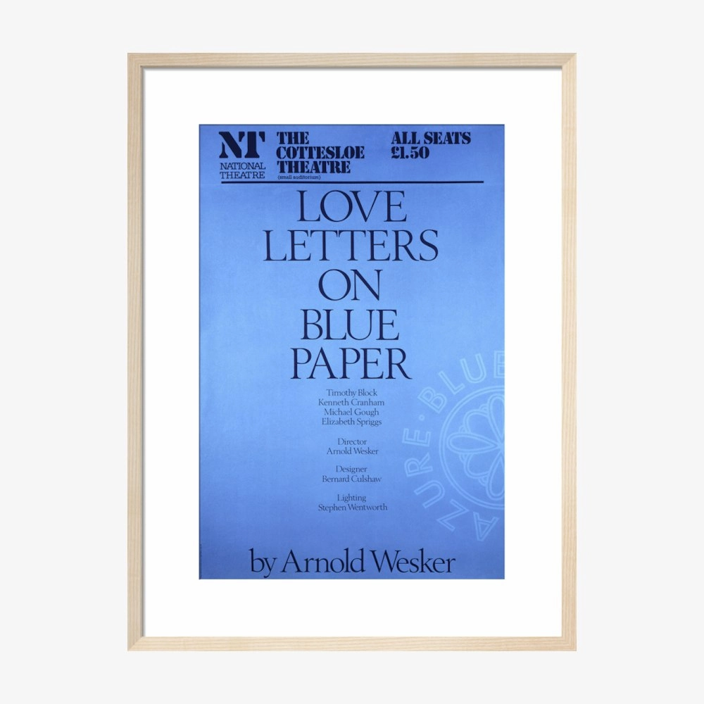 Love Letters on Blue Paper 1978 Print