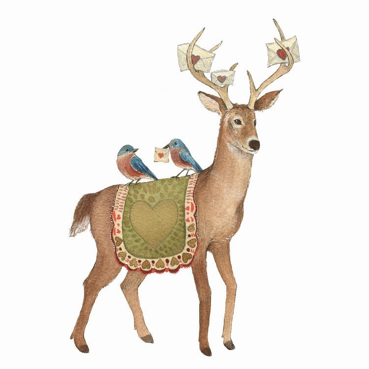 Lovely Messenger Art Print framed wall decor