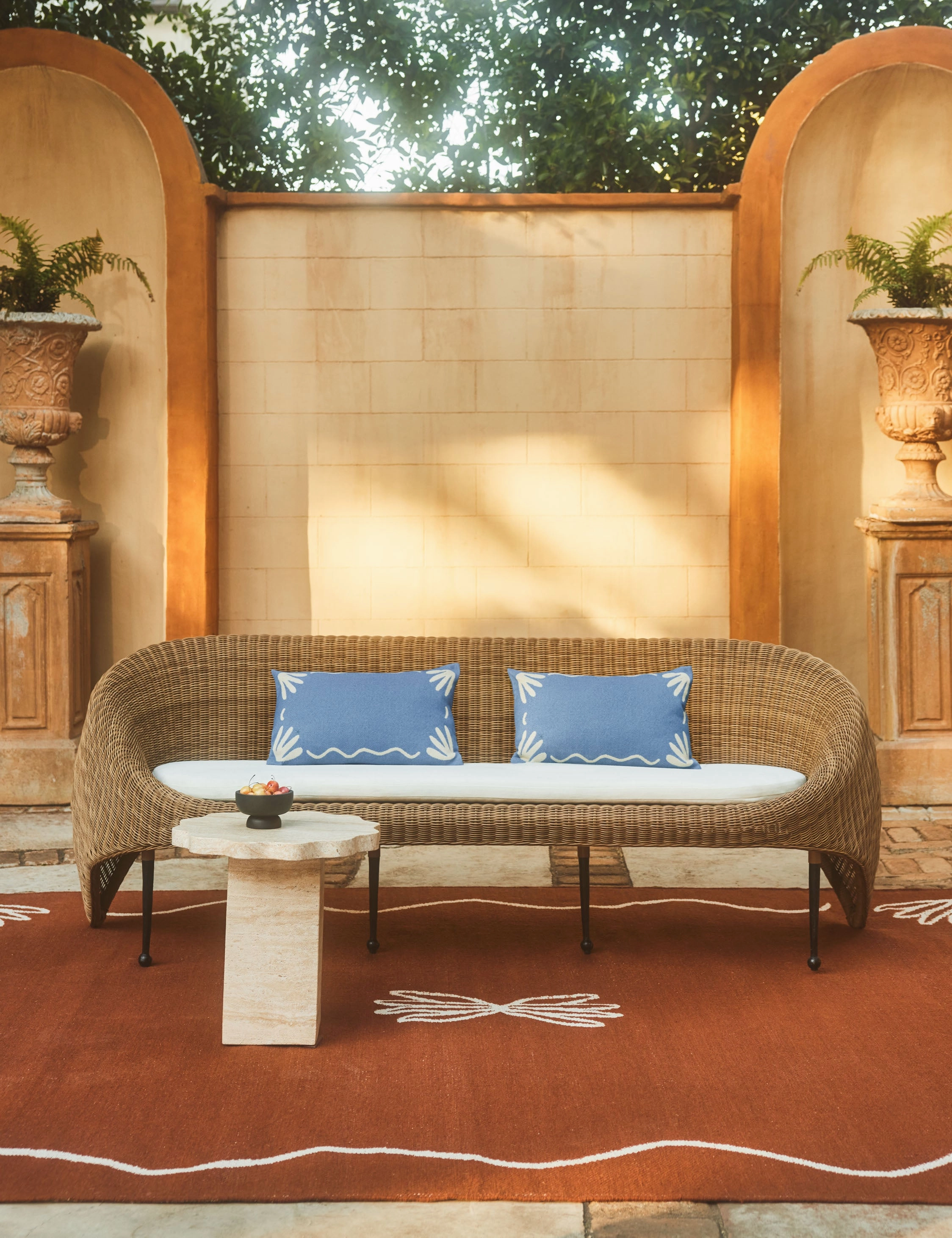 Lovett Indoor / Outdoor Rug by Sarah Sherman Samuel trendy fashion rug