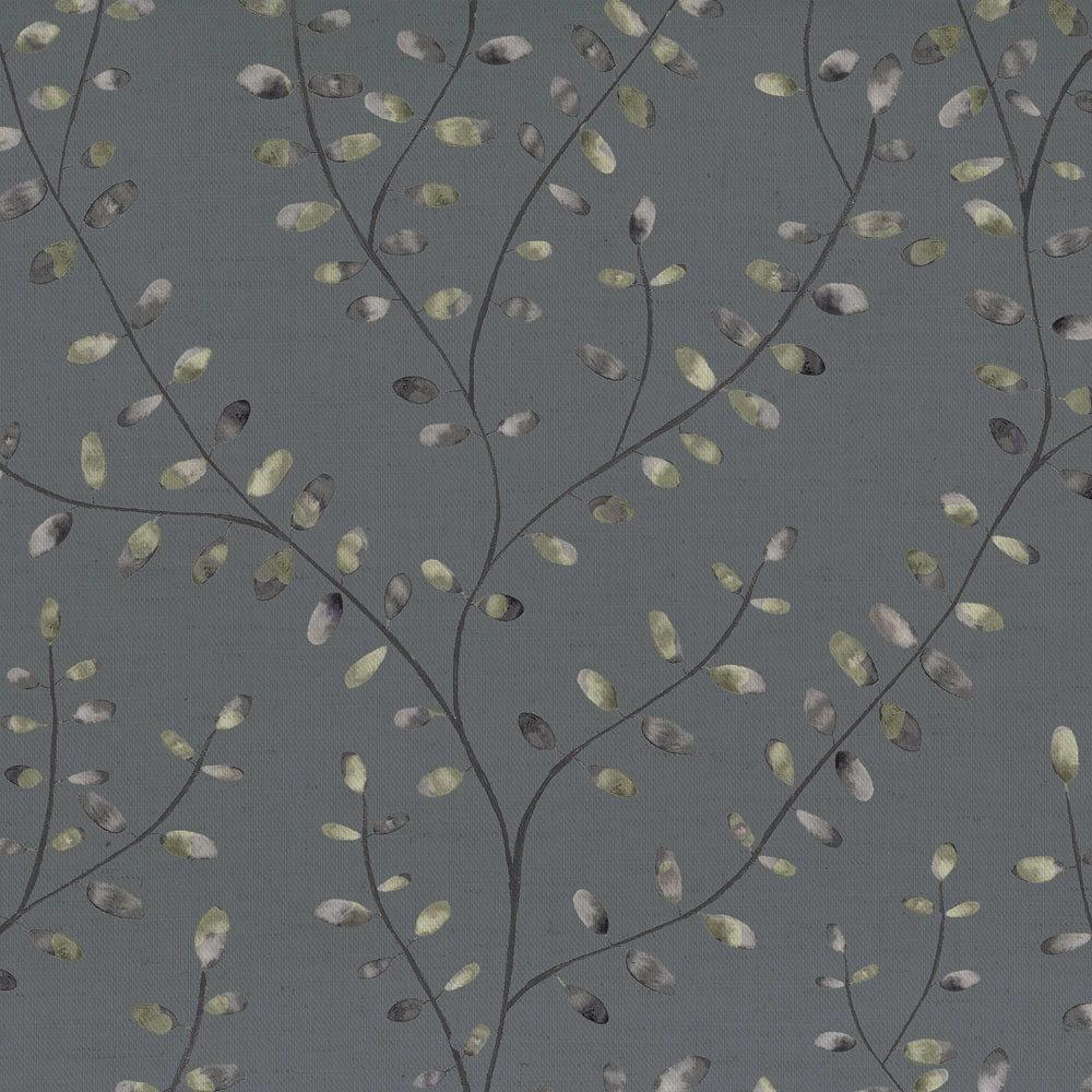 Lucia Printed Cotton Fabric (By The Metre) Lake elegant table cloth  