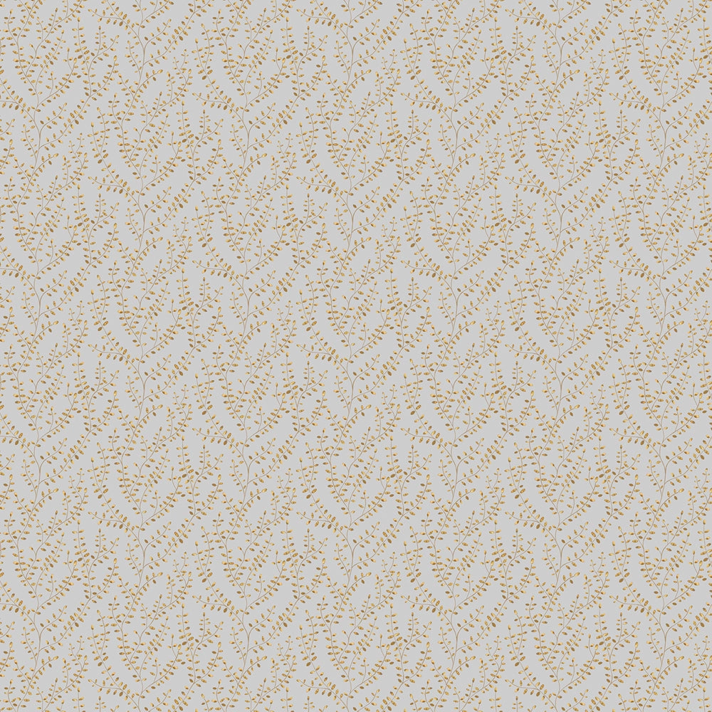 Lucia Printed Cotton Fabric (By The Metre) Russet