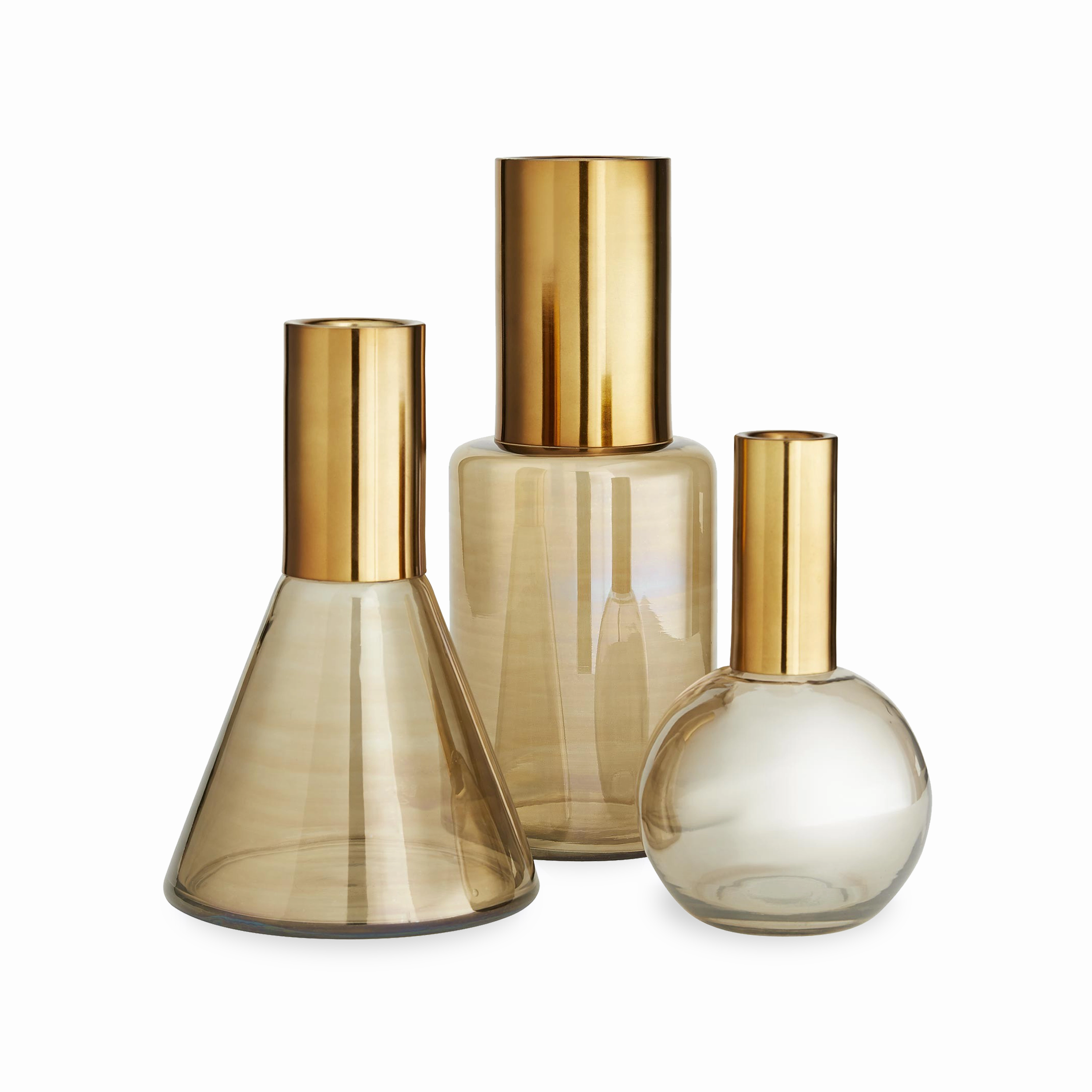 Luster Beaker Vases elegant wall decor