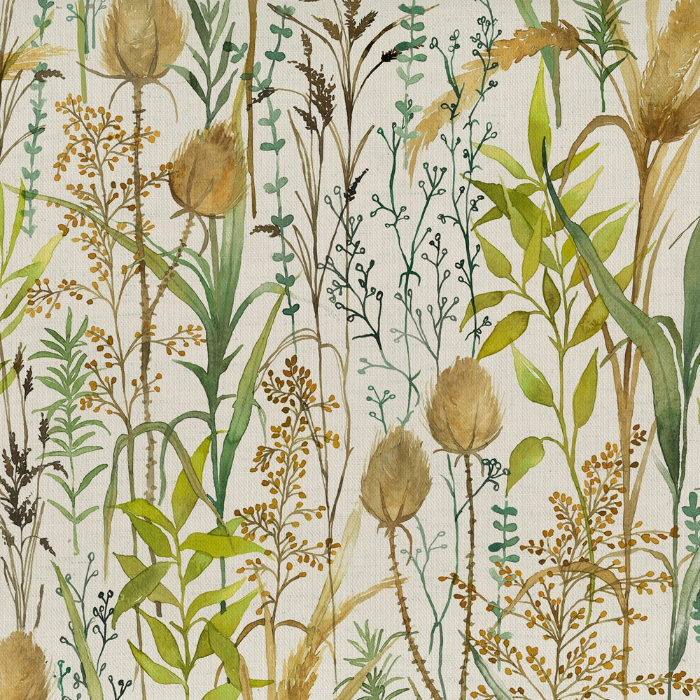 Lydiard Printed Cotton Fabric (By The Metre) Linen elegant table cloth  