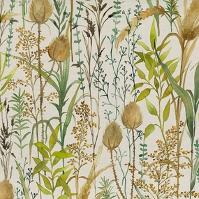 Lydiard Printed Cotton Fabric (By The Metre) Linen elegant table cloth  