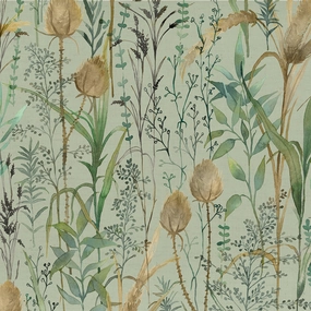 Lydiard Printed Cotton Fabric (By The Metre) Sky elegant table cloth  