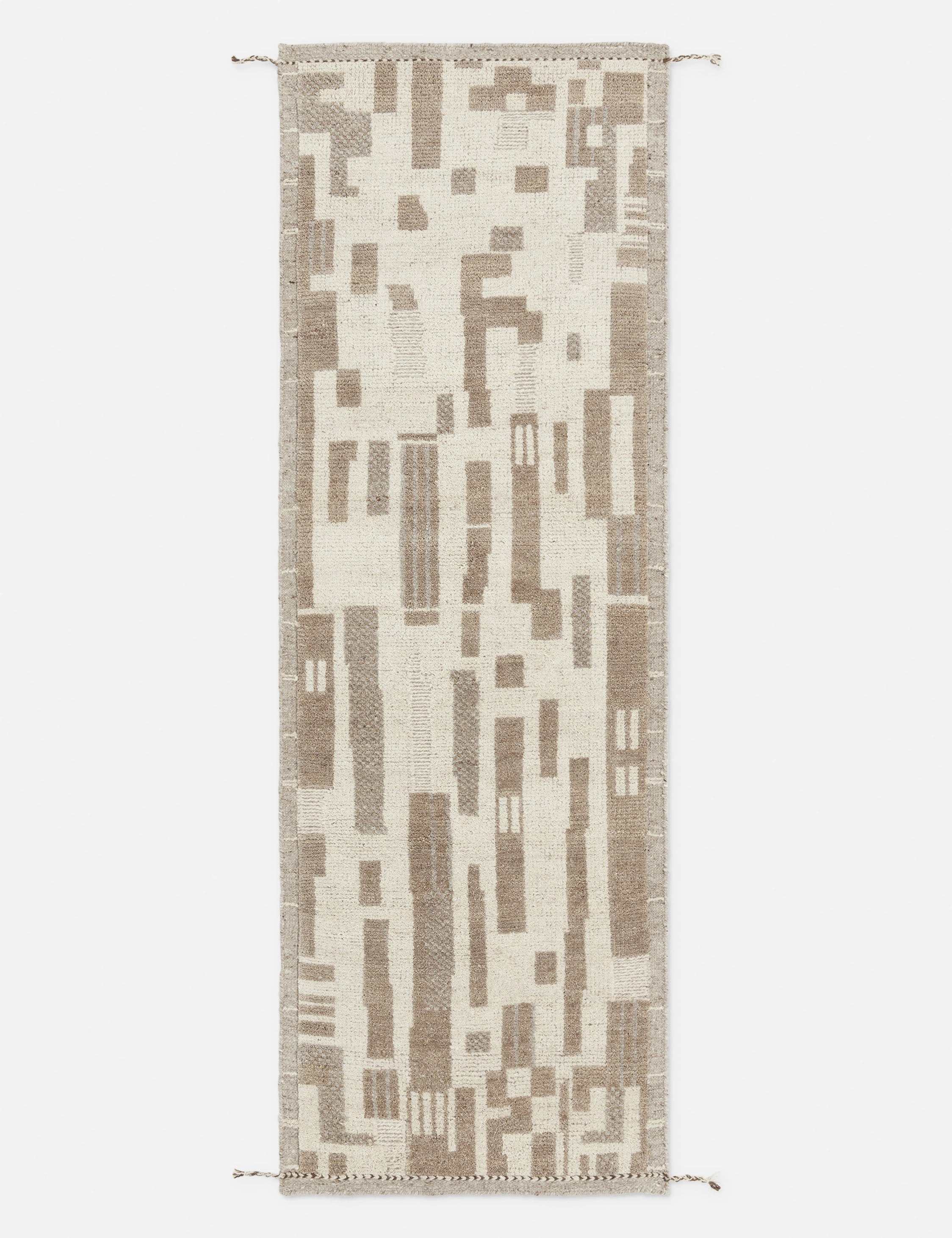 Lyons Moroccan-Style Hand-Knotted Wool Rug