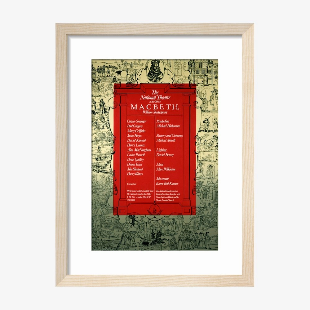 Macbeth 1972 Print