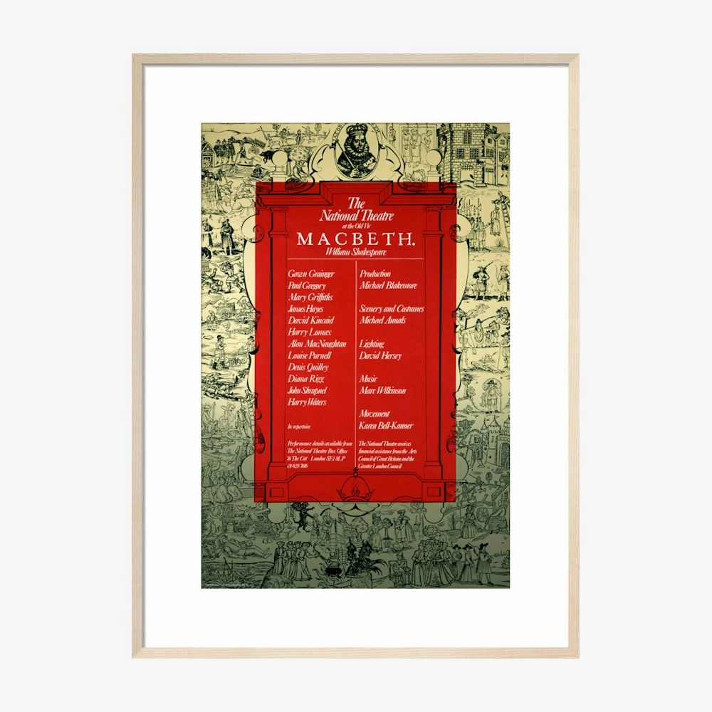 Macbeth 1972 Print