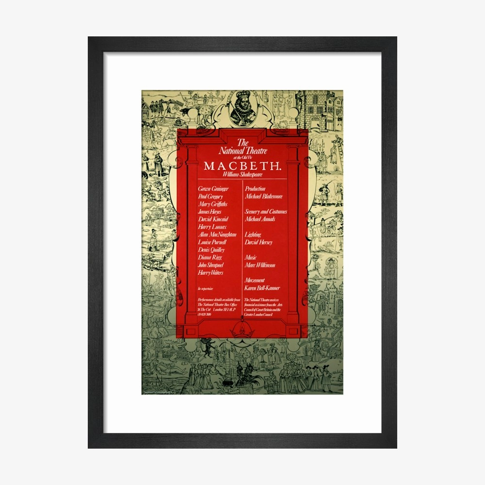 Macbeth 1972 Print