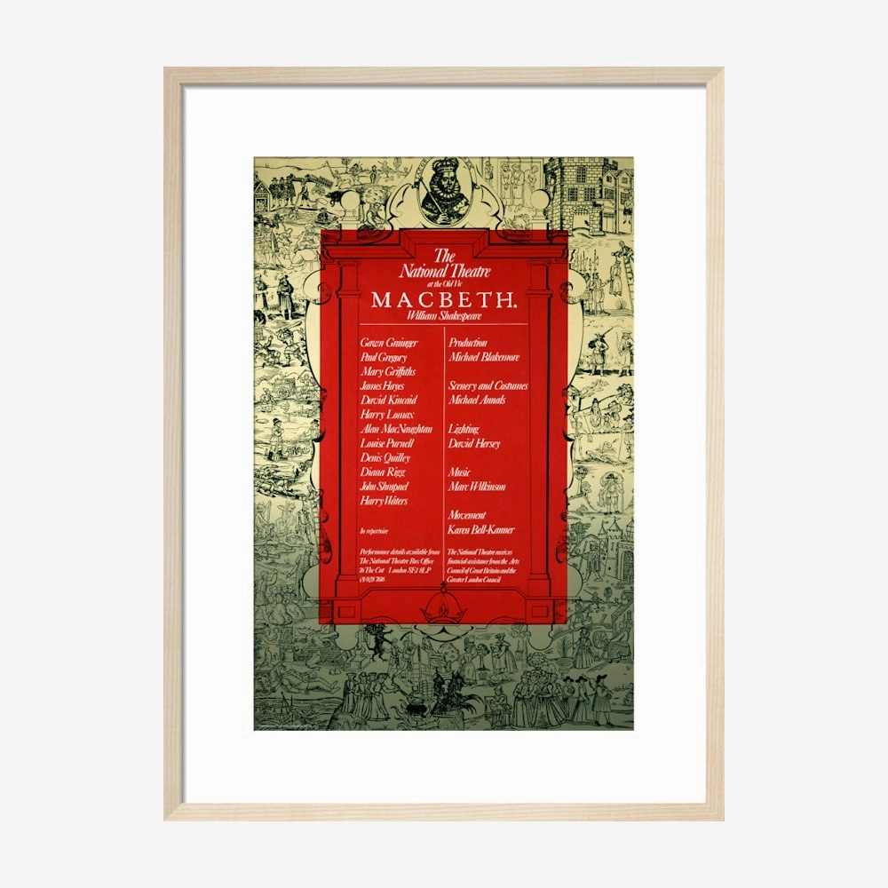 Macbeth 1972 Print