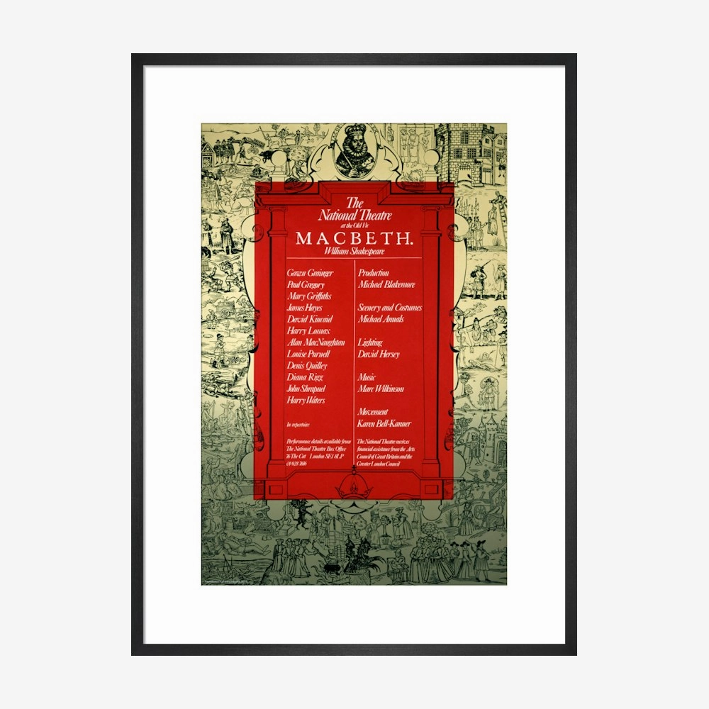 Macbeth 1972 Print