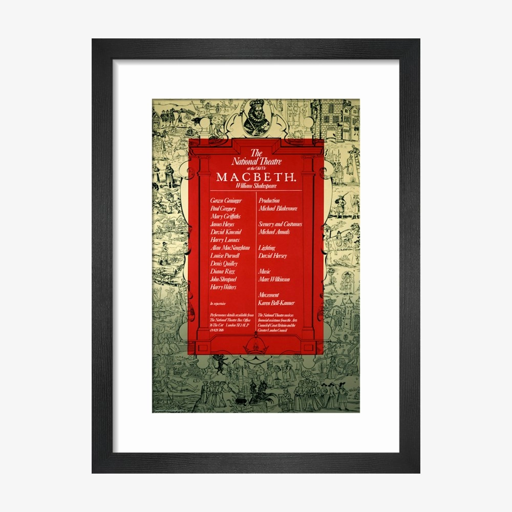 Macbeth 1972 Print