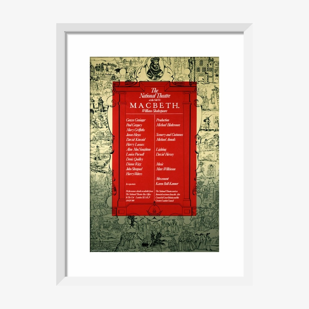 Macbeth 1972 Print