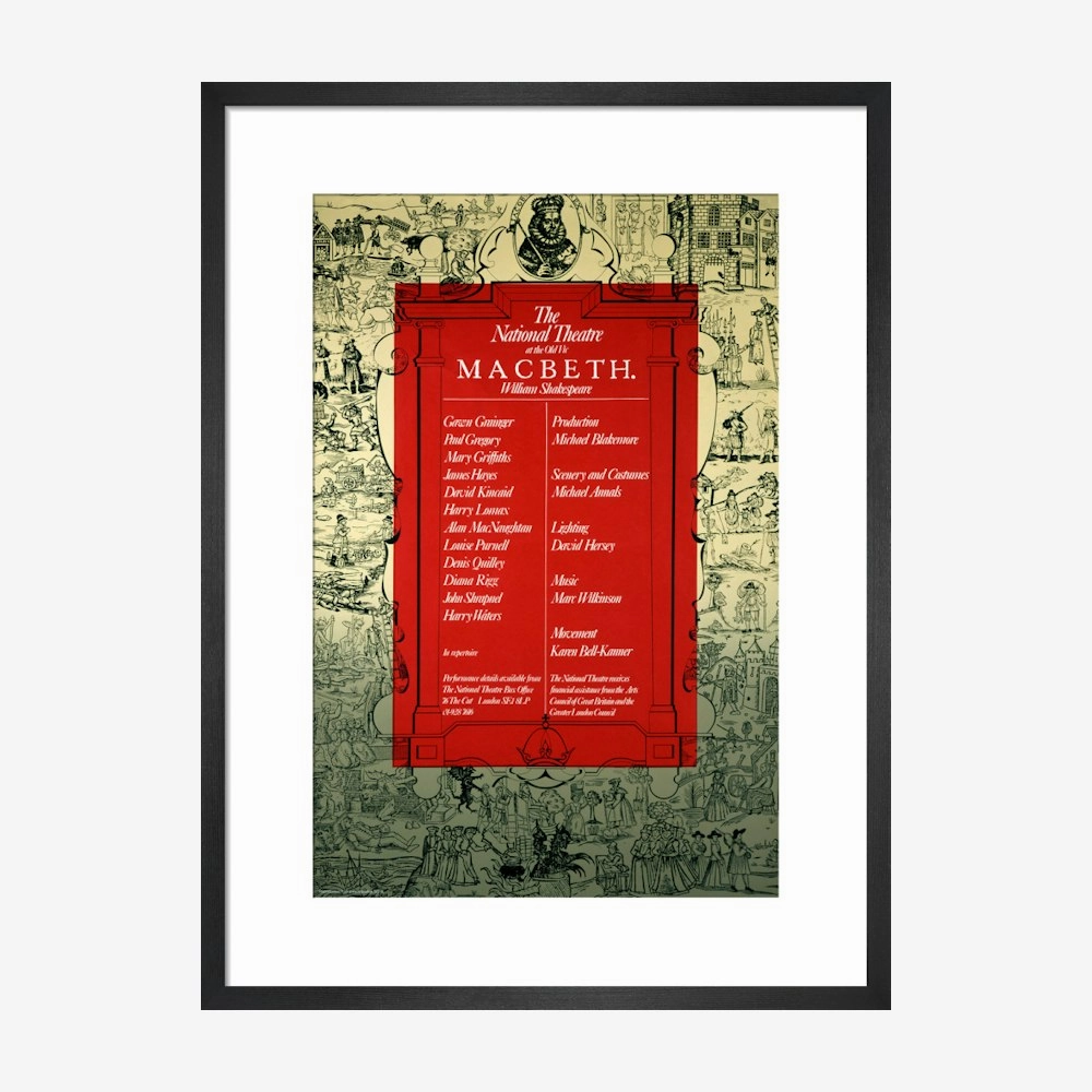 Macbeth 1972 Print