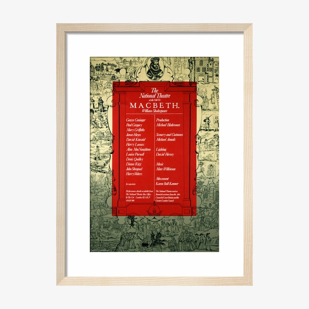 Macbeth 1972 Print