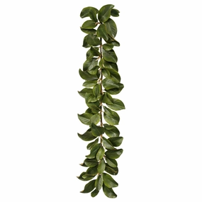 Magnolia Leaf Garland 5' home display ornament