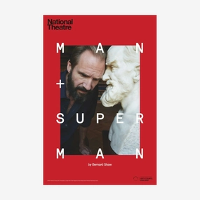 Man and Superman 2015 Print aesthetic poster wallpaper