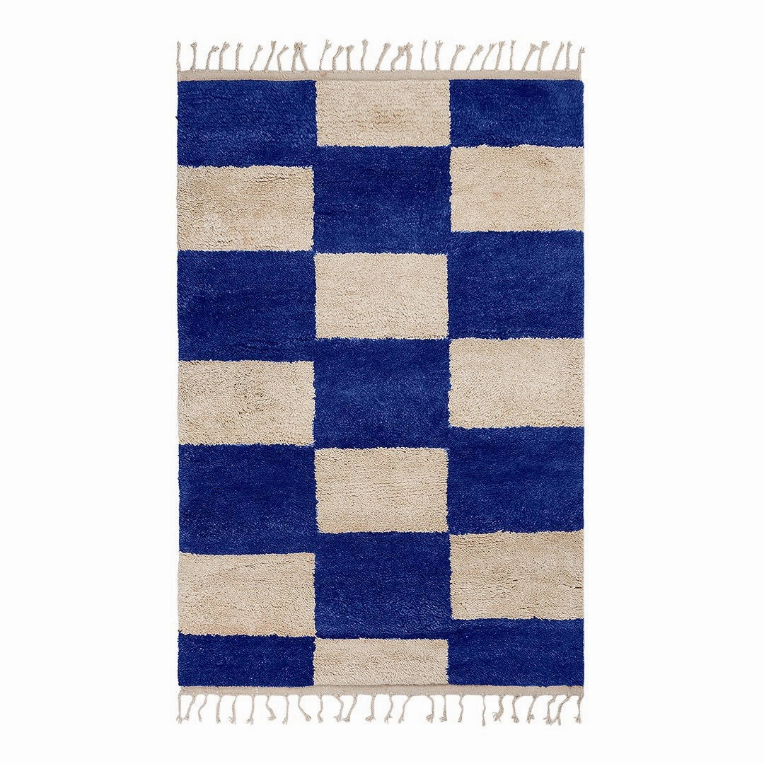 Mara Knotted Rug modern art object