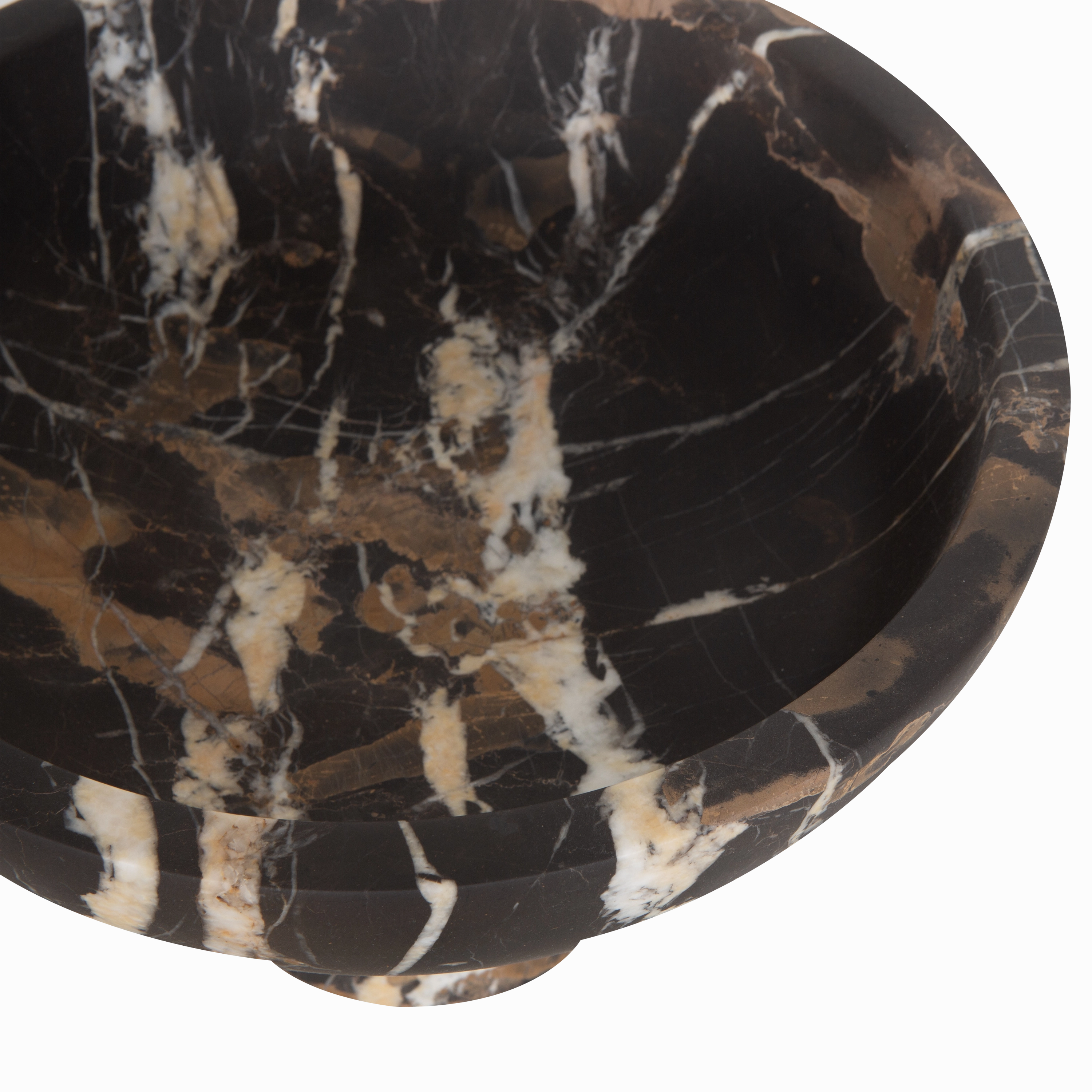 Marble Footed Bowl