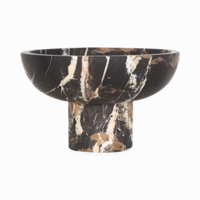 Marble Footed Bowl elegant wall decor