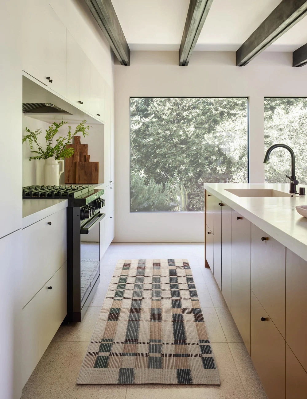 Marli Flatweave Wool Rug by Nina Freudenberger
